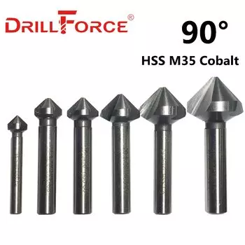 Зенкер Drillforce HSSCO Cobalt 90 градусов