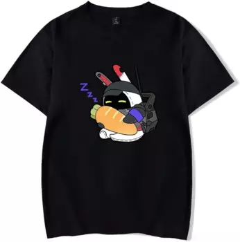 Zenless Zone Zero Bangboo Merch Game Футболка Повседневная футболка с короткими рукавами Футболка унисекс