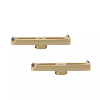 Зеркальная металлическая мостовая головка серии Сант, алюминиевая режущая головка, инструменты с ЧПУ, торцевая фреза