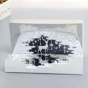 Зеркальная открытка "Единорог Лебедь" parehope