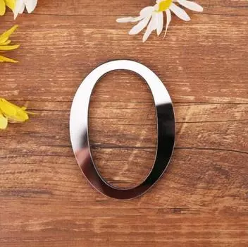 Зеркальные наклейки английского алфавита Sensual Bee