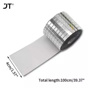 Зеркальные наклейки для стен JETTING