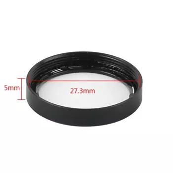 1X пылезащитный зеркальный промышленный объектив для камеры видеомикроскопа для объектива 80X 130X C-MOUNT, вспомогательный стеклянный объектив Барлоу