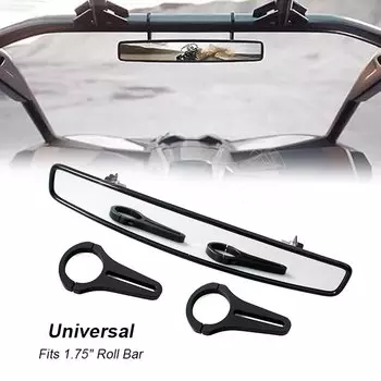 Зеркала заднего вида для гонок на квадроцикле UTV 1,75 дюйма для Polaris RZR Ranger 800 1000 900 Turbo PRO XP Can Am Maverick X3