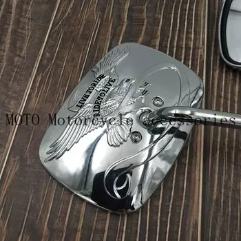 Зеркала заднего вида для мотоцикла, черные алюминиевые для Harley Sportster 883 1200, Touring Electra Glide Softail 1980-2017 2018