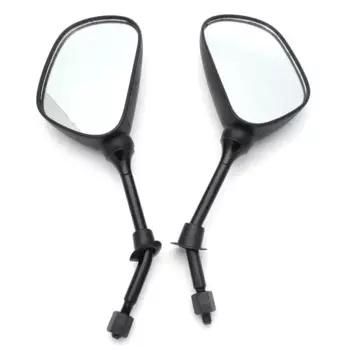 Зеркала заднего вида для мотоцикла, жесткая резьба 8 мм для GY6 50cc 110cc 125cc 150cc, китайский ATV QUAD, мопед, скутер, запчасти