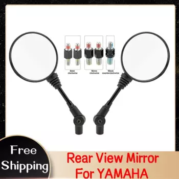 Зеркала заднего вида для YAMAHA XT225 SEROW XT250 SEROW TW 200 2002-2022, аксессуары для мотоциклов, зеркало заднего вида, боковые зеркала