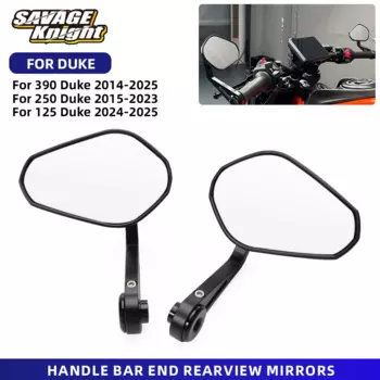 Зеркала заднего вида на руле мотоцикла для 125 Duke 250 Duke 390 Duke 2014-2025 Duke 390 125duke E9, боковое зеркало заднего вида