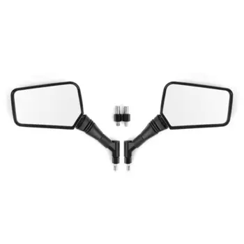 Зеркало черное левое и правое, 8/10 мм