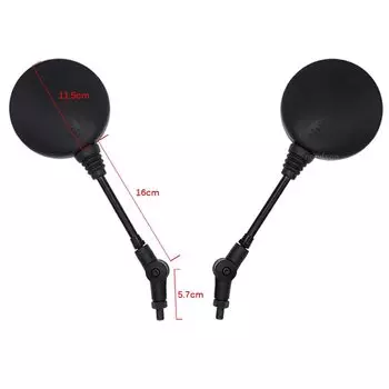 Зеркало для мотоцикла Nordson 22 мм с рукояткой для Yamaha Suzuki Ducati Kawasaki BMW Buell KTM Dual Sport Dirt Bikes ATV