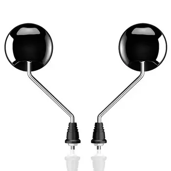 Зеркало для скутера, выпуклое M8, универсальные аксессуары для мотоциклов, мотор, мопед, квадроцикл, вид сзади, боковой вид сзади