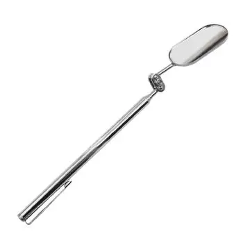 Зеркало для технического обслуживания автомобиля, 60 см, складной телескопический удлинитель отражателя, аксессуары для угла автомобиля, ручной инструмент