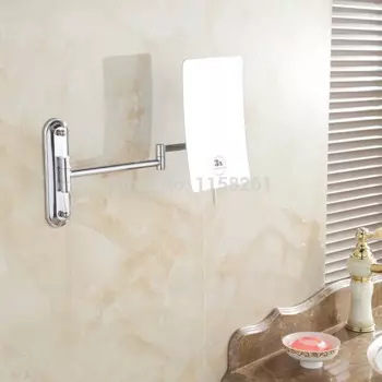 Vidric Зеркало для ванной 8 дюймов 3х увеличения