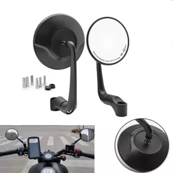 Зеркало заднее алюминиевое для мотоцикла, 10 мм, для Yamaha MT 10 07 09 125 XSR 700 900 KTM Duke 390 690 790 990