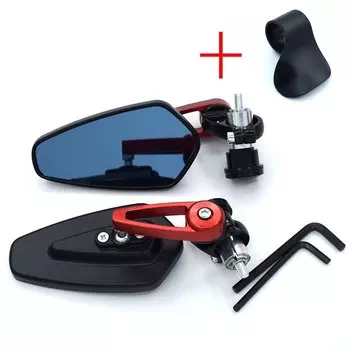 Зеркало заднее универсальное для мотоцикла, 7/8 дюйма, 22 мм, 250 VTR 250 VFR