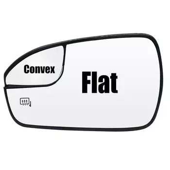 Зеркало заднего вида для Ford Fusion 13-20, левое, правое, стеклянное, с подогревом