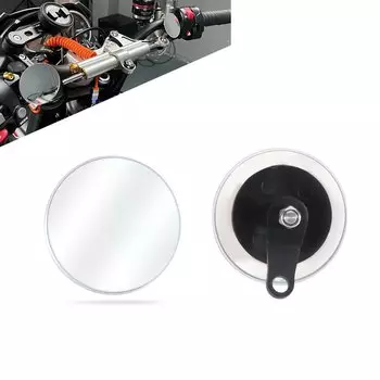 Зеркало заднего вида для мотоцикла, вспомогательные боковые зеркала для слепых зон для улицы, тройное 765 RS 765 R/S 2017-2024, регулируемое выпуклое зеркало