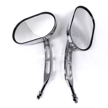 Зеркало заднего вида мотоциклетное, 10 мм, 1 пара