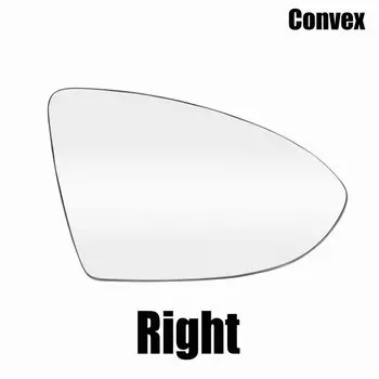 Зеркало заднего вида с подогревом, правое, левое, правое, широкоугольное, для Vw Golf Mk7 2013 - 2017