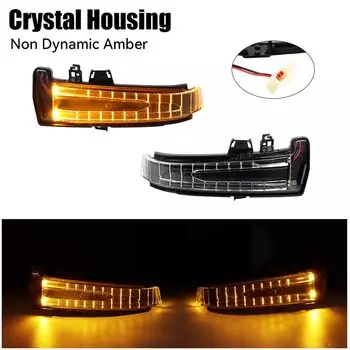 Зеркало заднего вида с поворотником, для Mercedes Benz W204 CLA A B C E S GLA GLK CLS Class W176 W212 W218 2011- 2017, 2 шт.