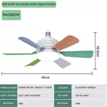 ZEROUNO Потолочный вентилятор с освещением E27