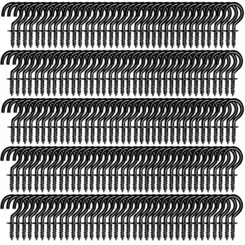 Железные винтовые крючки 50/100/200/500/1000 шт.