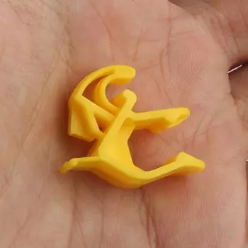 Желтая Автомобильная штанга, удерживающий зажим # W709046S300, автомобильные аксессуары для Ford Mondeo Ranger Transit 2006 07 08 09 10 11 12 13 2014