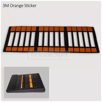 Желтая магнитная наклейка для контроллера крыла Yuer