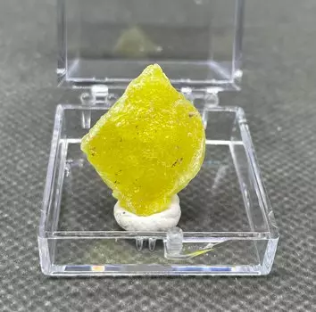 Желтый бурусит из Пакистана, 3.4 см, QIANCHUAN