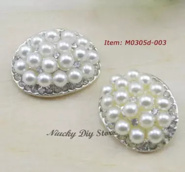 Жемчужина и стразы с цветком для одежды