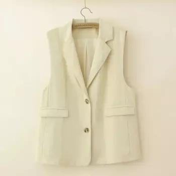 Женская блузка без рукавов, осенняя повседневная одежда, модная женская верхняя одежда, куртки S73 2317