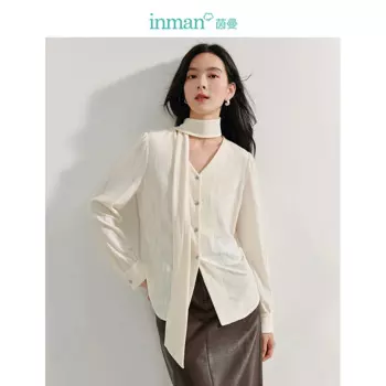 Женская блузка с длинным рукавом, осенняя блузка