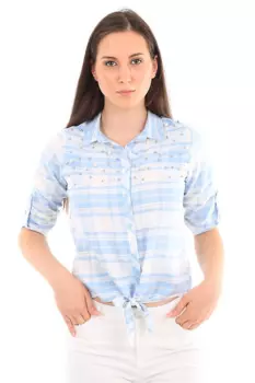 Женская блузка с длинным рукавом, весна-осень