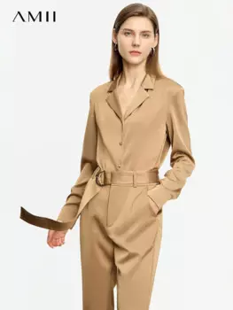 Женская блузка с отложным воротником, на осень