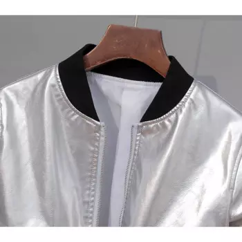 Женская демисезонная куртка из искусственной кожи, красная короткая куртка-бомбер, Женская куртка FM2001 KJ5979, новинка 2020