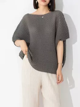 Женская футболка с коротким рукавом, свободного покроя