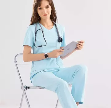 Женская хирургия, салон красоты, рабочая Медицинская медицинская форма, летний костюм, женский синий костюм