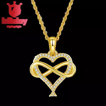 Женская и Мужская подвеска из серебра 100% пробы, с муассанитом