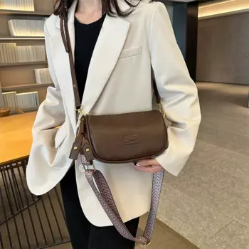 Женская изысканная мягкая и удобная сумка на молнии для открытия и закрытия покупок