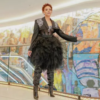 Женская Юбка-миди из фатина