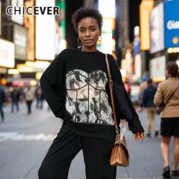 Женская Кружевная футболка с длинным рукавом, круглым вырезом