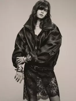 Женская куртка-бомбер из ПУ кожи, свободная куртка-бомбер в мотоциклетном стиле, y2k, одежда для зимы 2024