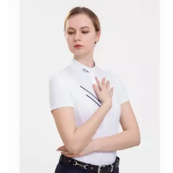 Женская летняя футболка с коротким рукавом и рисунком лошади