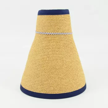 Женская летняя соломенная шляпа с козырьком