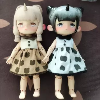Женская ОБИТАЯ кукла 11, милый эльф, единорог, Bjd, шарнирные фигурки, загадочная коробка, аниме модель, кавайные подарки-сюрпризы для девушки