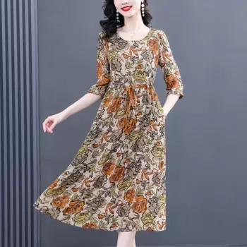 Женская облегающая шифоновая футболка с круглым вырезом и высокой талией