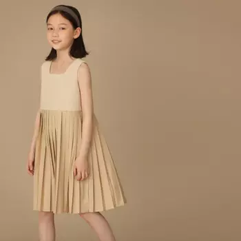 Женская одежда для детей, модные платья для девочек на день рождения, летнее платье, школьный сарафан, элегантный повседневный жилет без рукавов, плиссированный женский