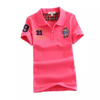 Женская одежда для гольфа, сезон весна-лето, уличная спортивная рубашка, приталенная дышащая рубашка-поло, Повседневная футболка с коротким рукавом и вышивкой