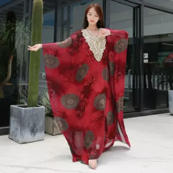 Женская одежда для танца живота, шифоновое платье, традиционное платье Khaleeji Thobe с узором