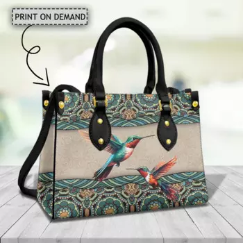 Женская Повседневная сумка с рисунком мандалы и колибри, дизайнерская брендовая богемная сумка, женская сумка